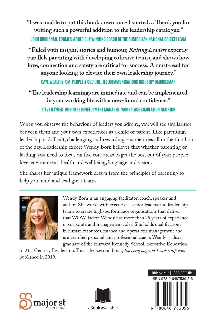 Rückseitencover Raising Leaders