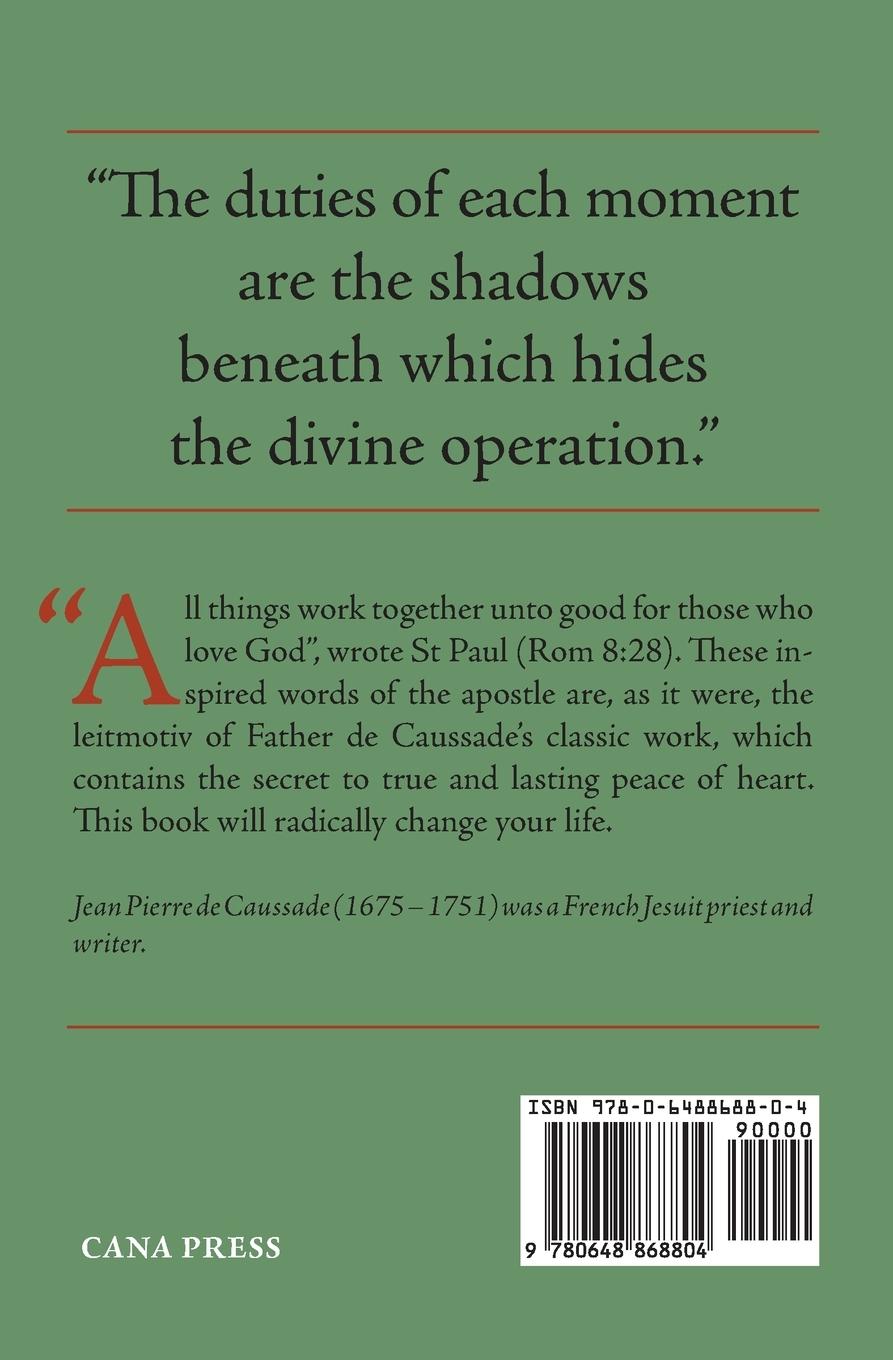 Rückseitencover Abandonment To Divine Providence