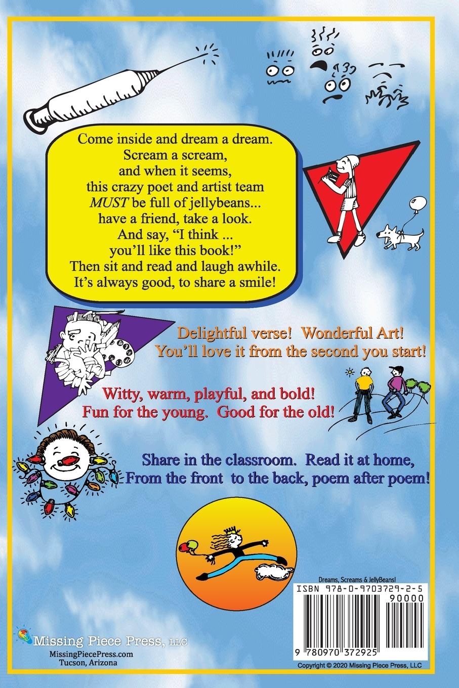 Rückseitencover Dreams, Screams & JellyBeans!