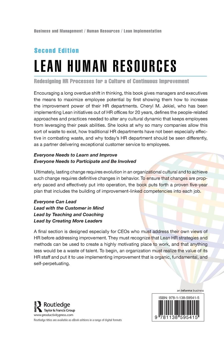 Rückseitencover Lean Human Resources