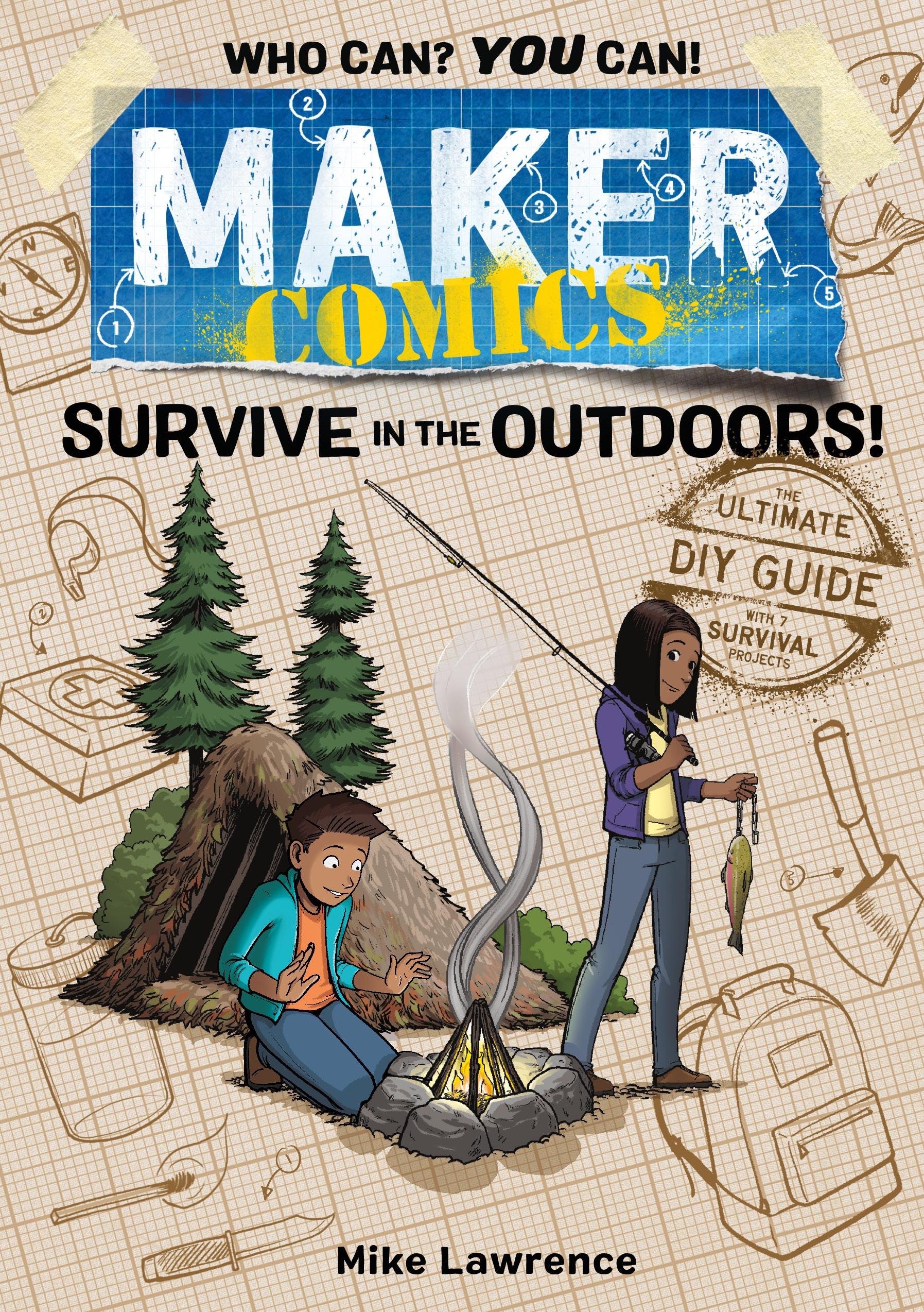 Vorderes Coverbild Maker Comics: Survive in the Outdoors!
