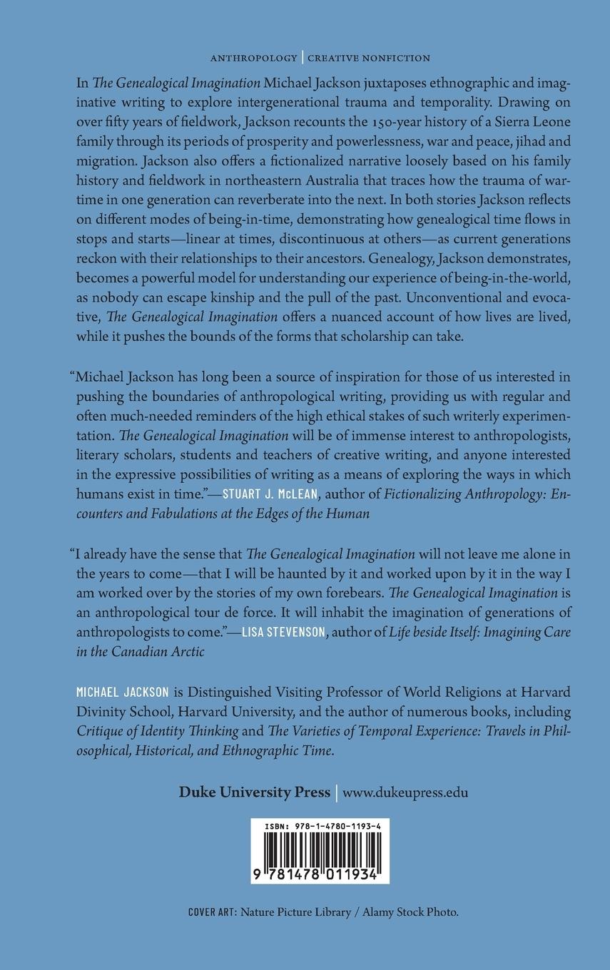 Rückseitencover The Genealogical Imagination