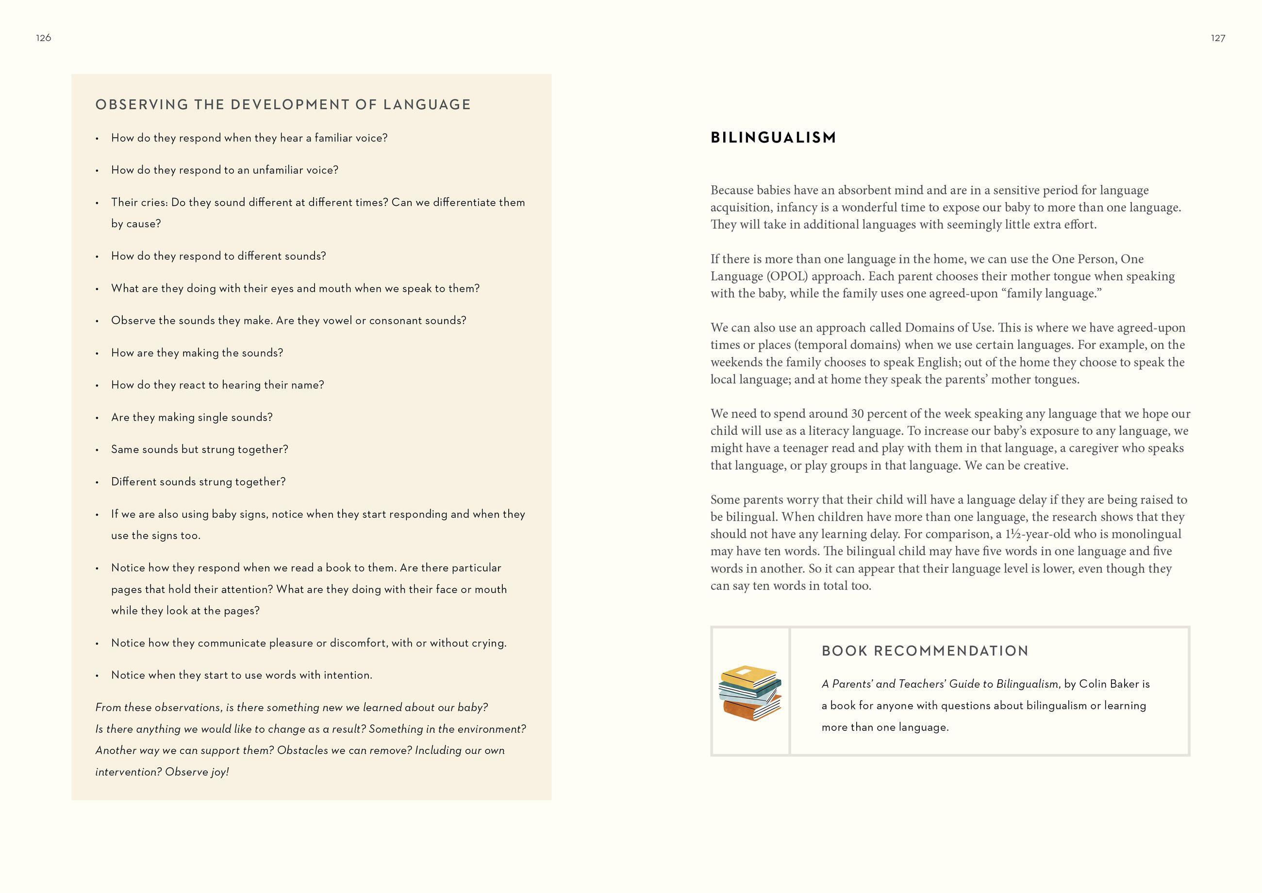 Beispielinhalt (Bild) Montessori Baby