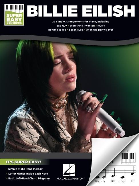Vorderes Coverbild Billie Eilish - Super Easy Songbook