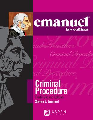 Vorderes Coverbild Emanuel Law Outlines for Criminal Procedure