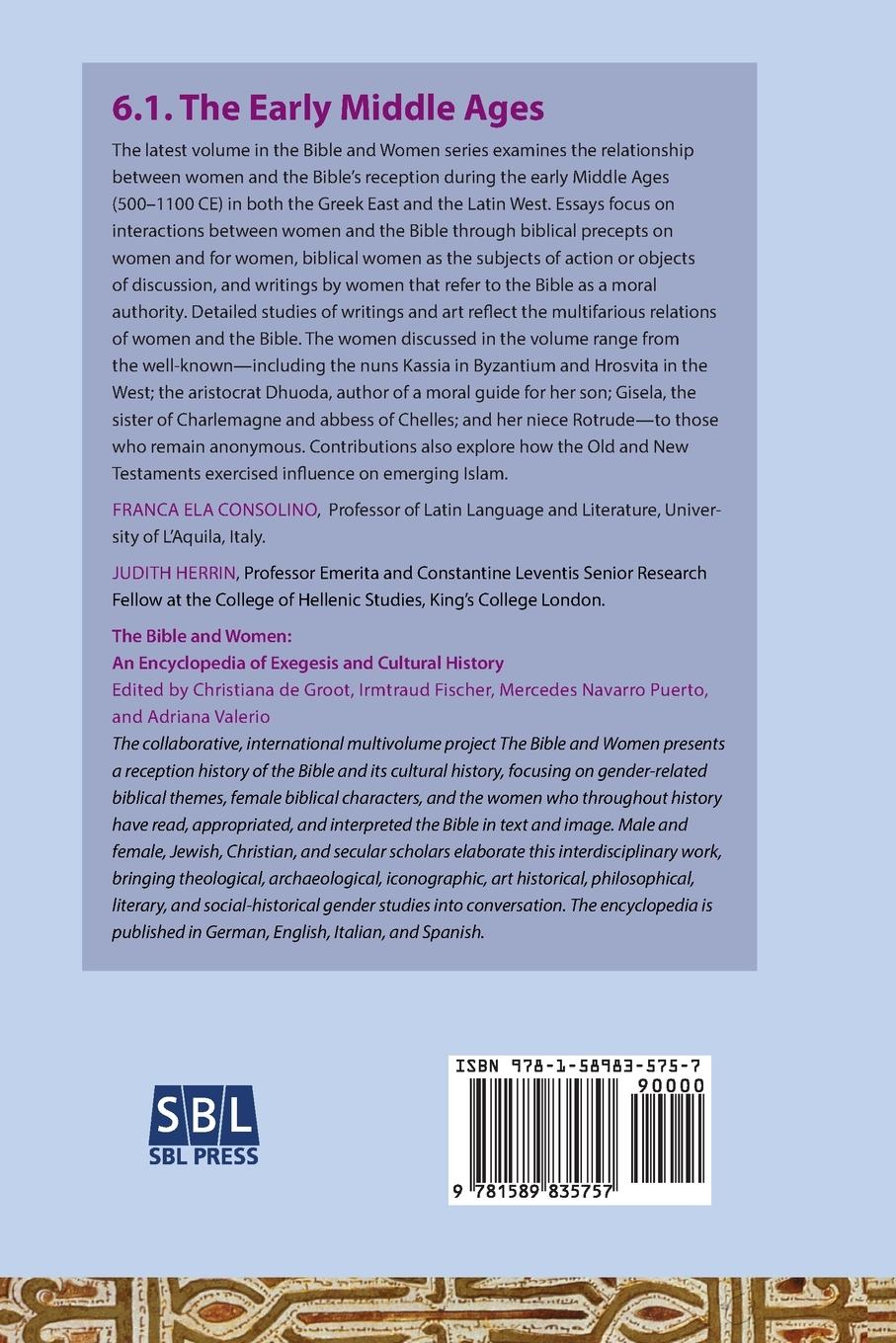 Rückseitencover The Early Middle Ages