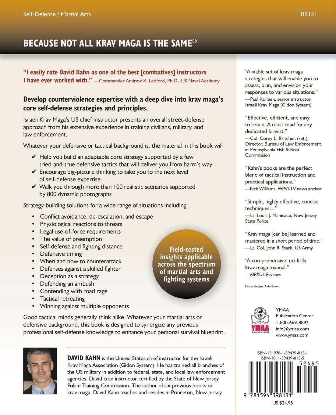 Rückseitencover Krav Maga Fundamental Strategies