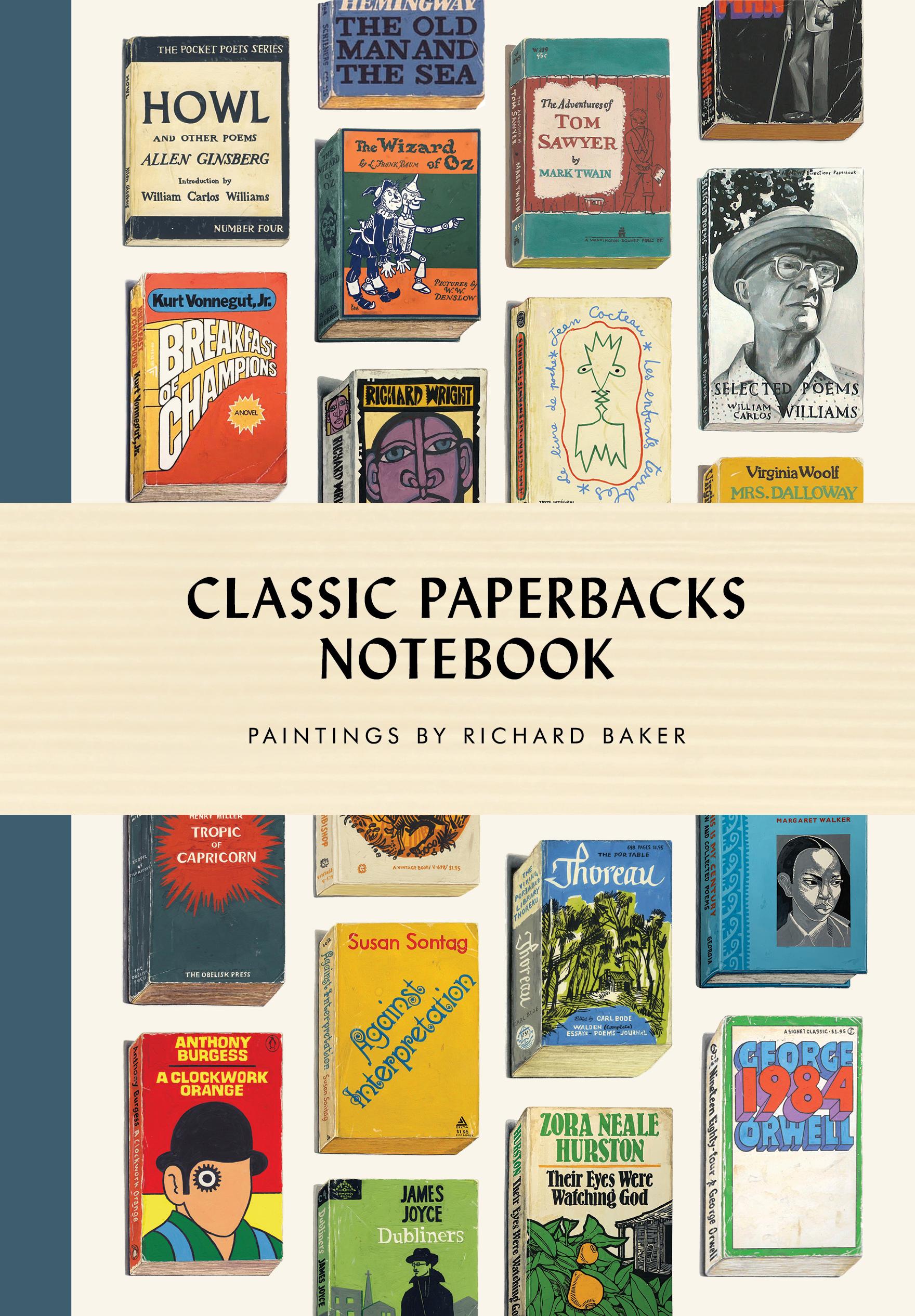 Vorderes Coverbild Classic Paperbacks Notebook