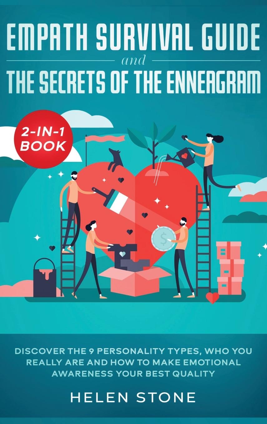 Vorderes Coverbild Empath Survival Guide and The Secrets of The Enneagram 2-in-1 Book