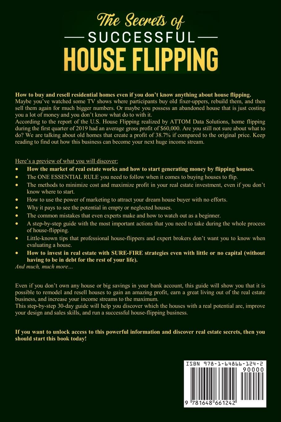 Rückseitencover The Secrets of Successful House Flipping