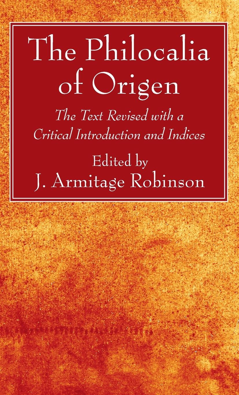 Vorderes Coverbild The Philocalia of Origen