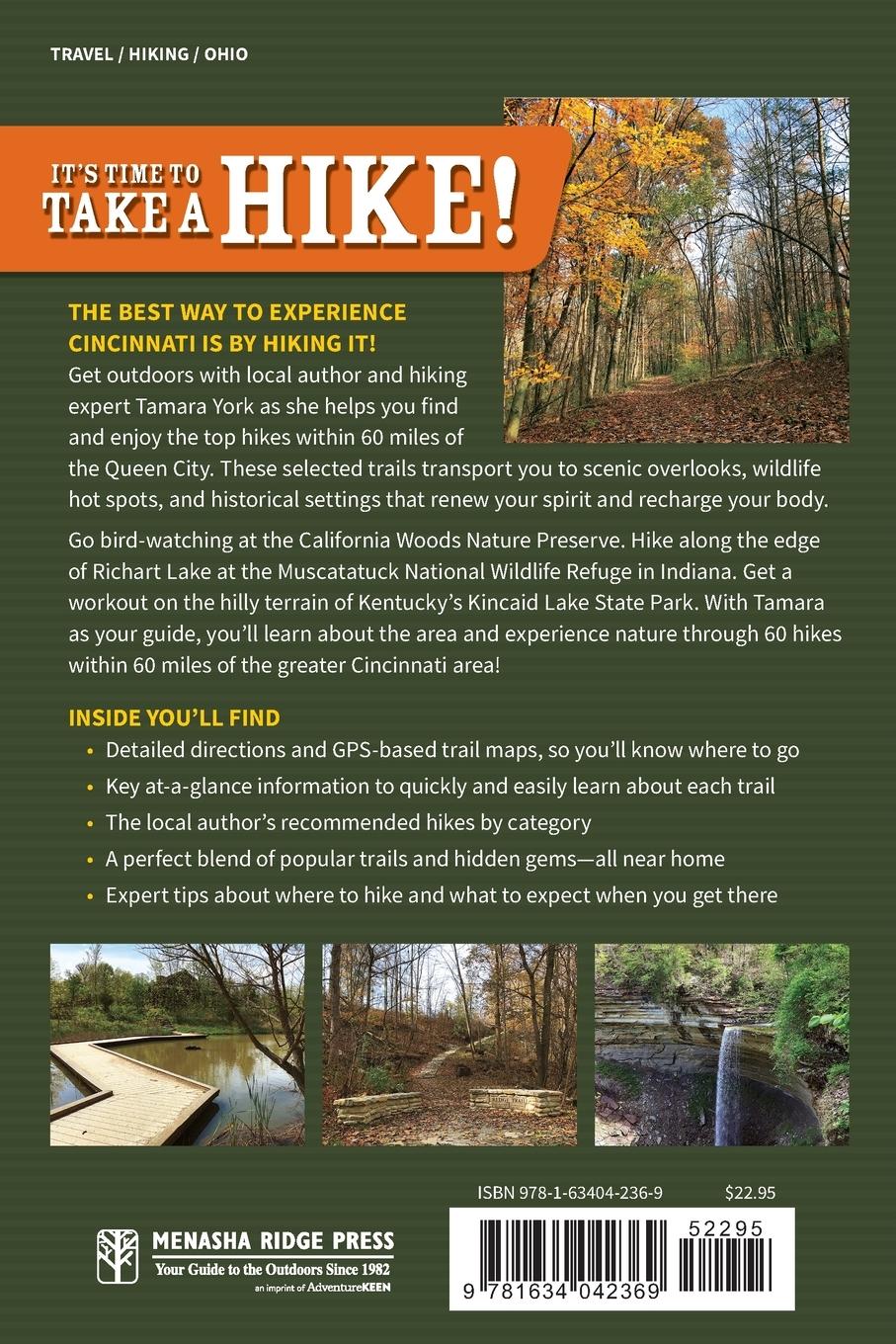 Rückseitencover 60 Hikes Within 60 Miles: Cincinnati