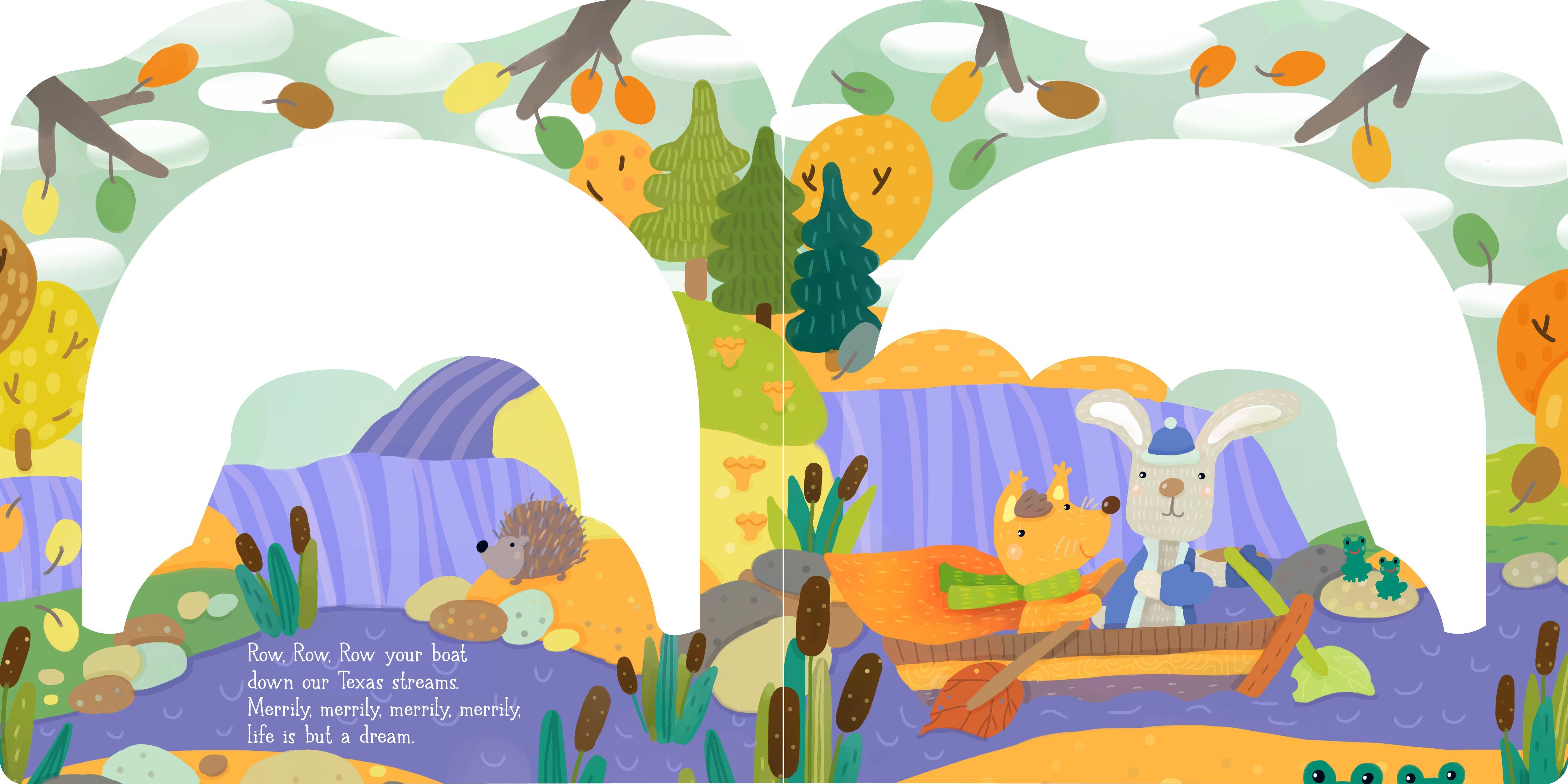 Beispielinhalt (Bild) Row, Row, Row Your Boat in Texas