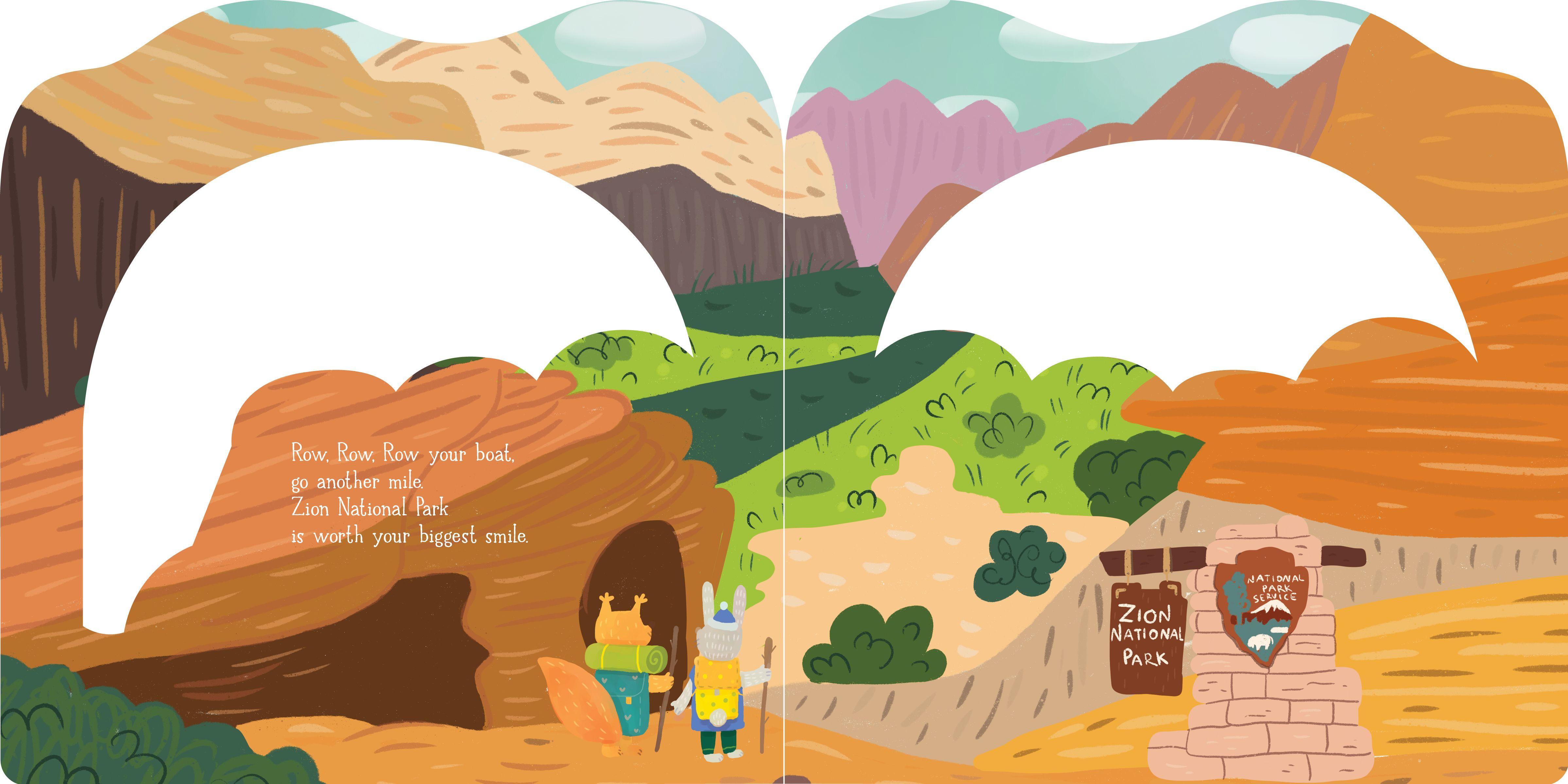 Beispielinhalt (Bild) Row Row Row Your Boat in Utah