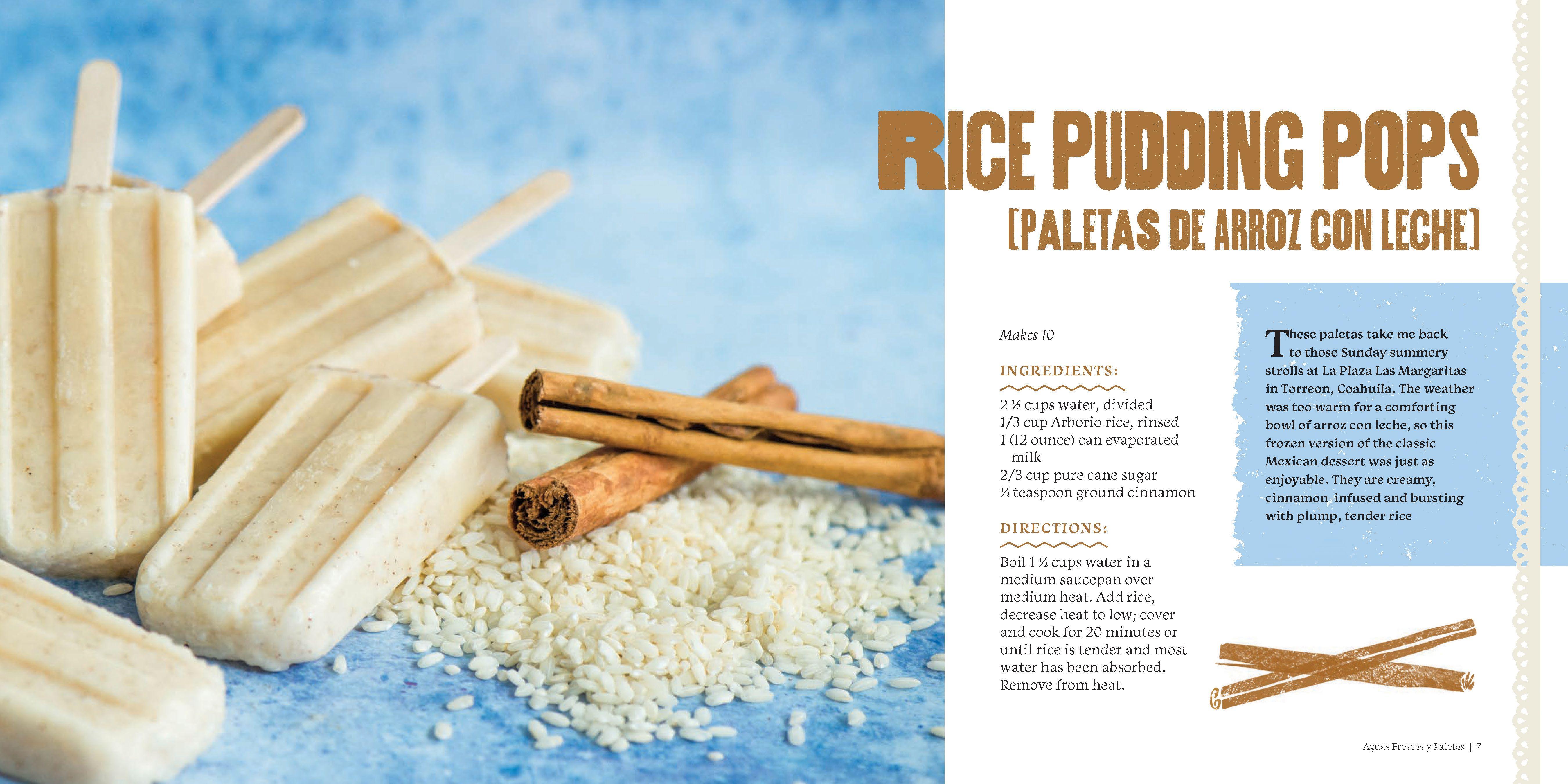 Beispielinhalt (Bild) Aguas Frescas & Paletas