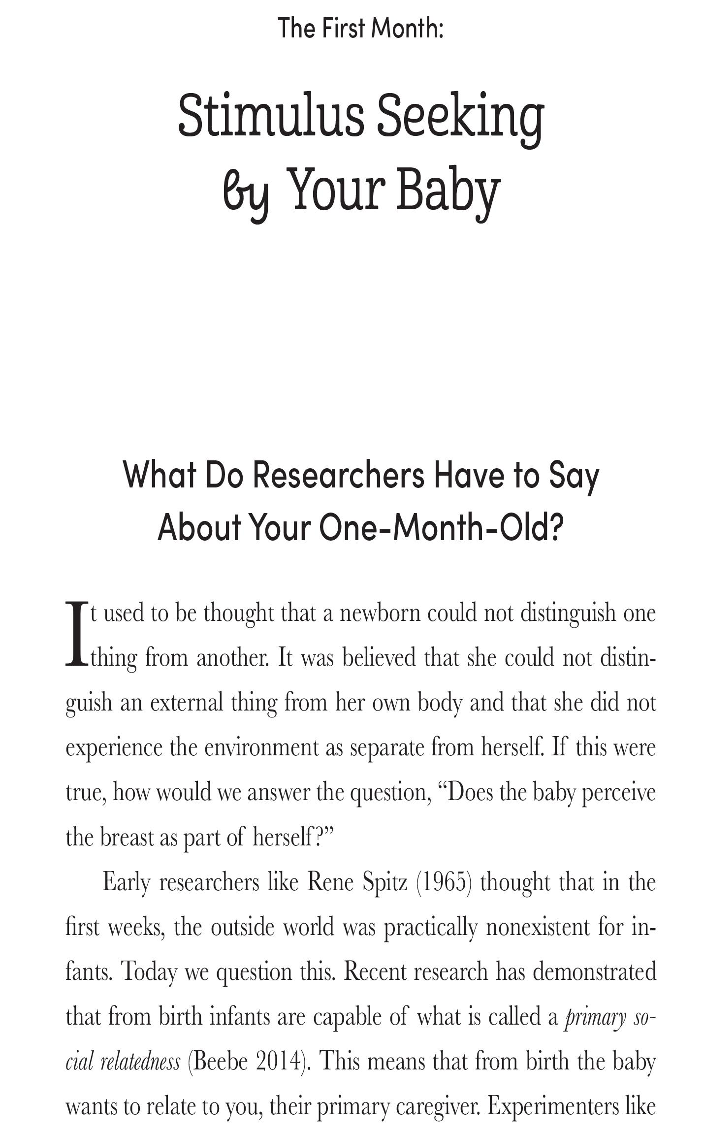 Beispielinhalt (Bild) Playing with Baby