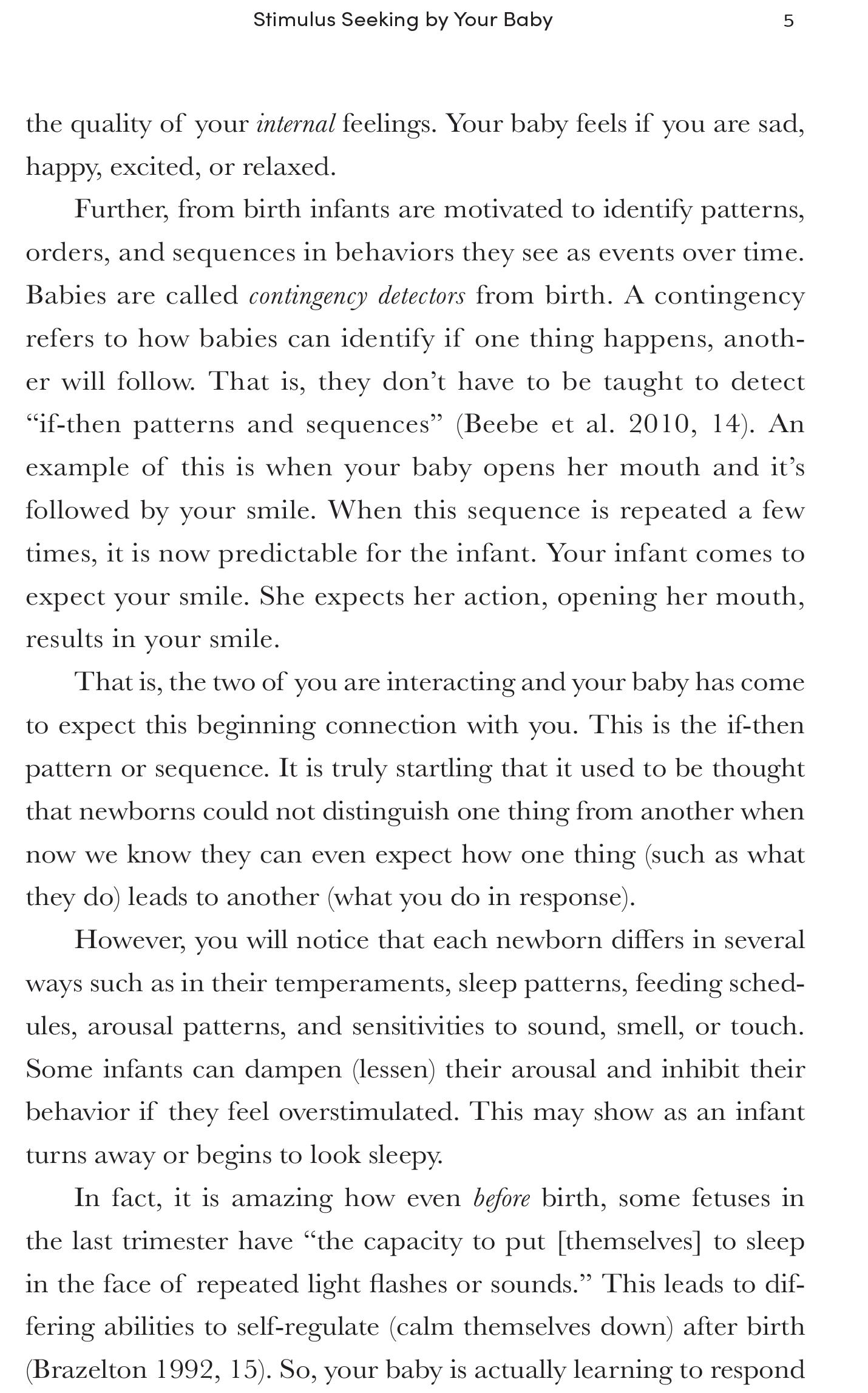 Beispielinhalt (Bild) Playing with Baby