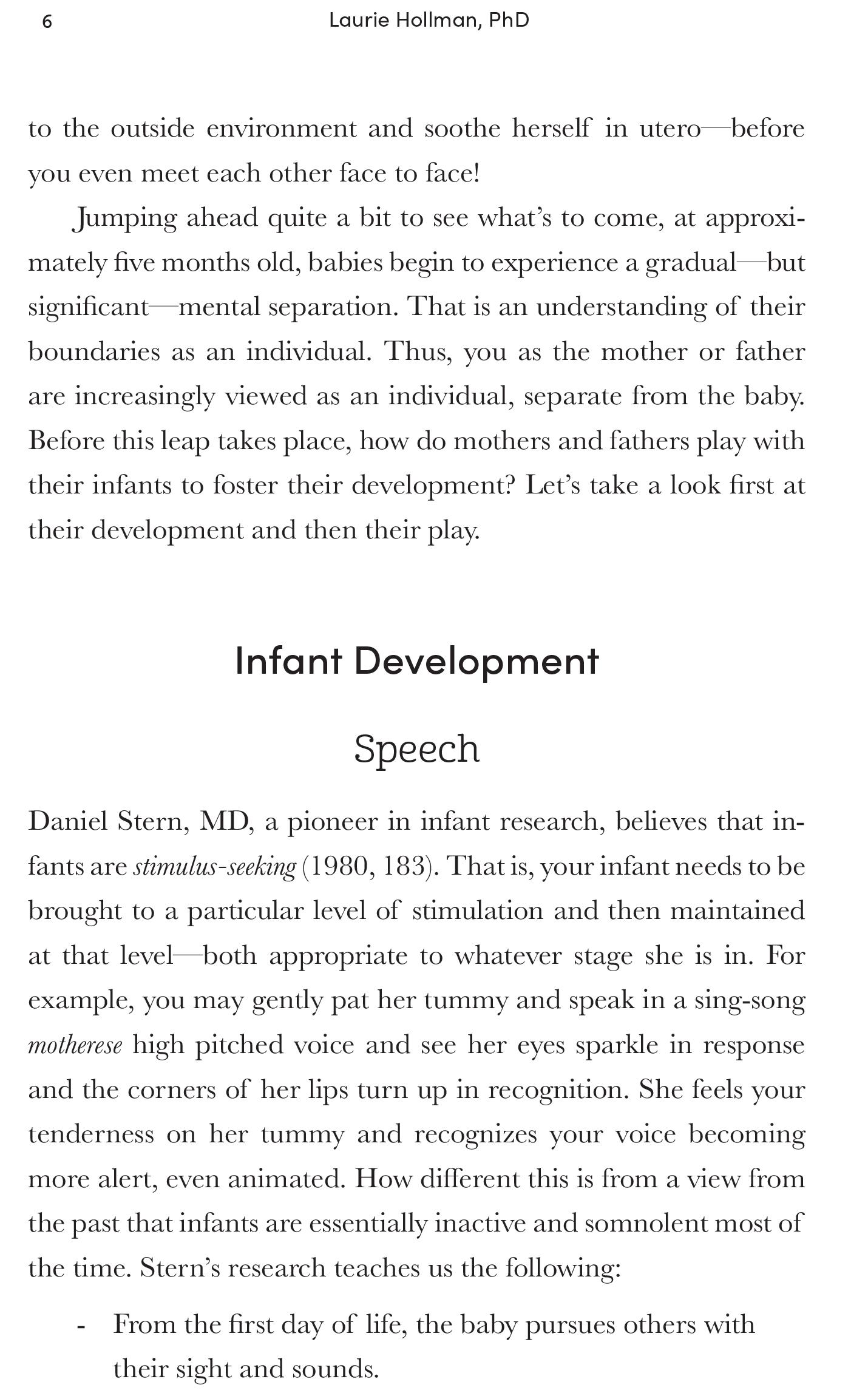 Beispielinhalt (Bild) Playing with Baby