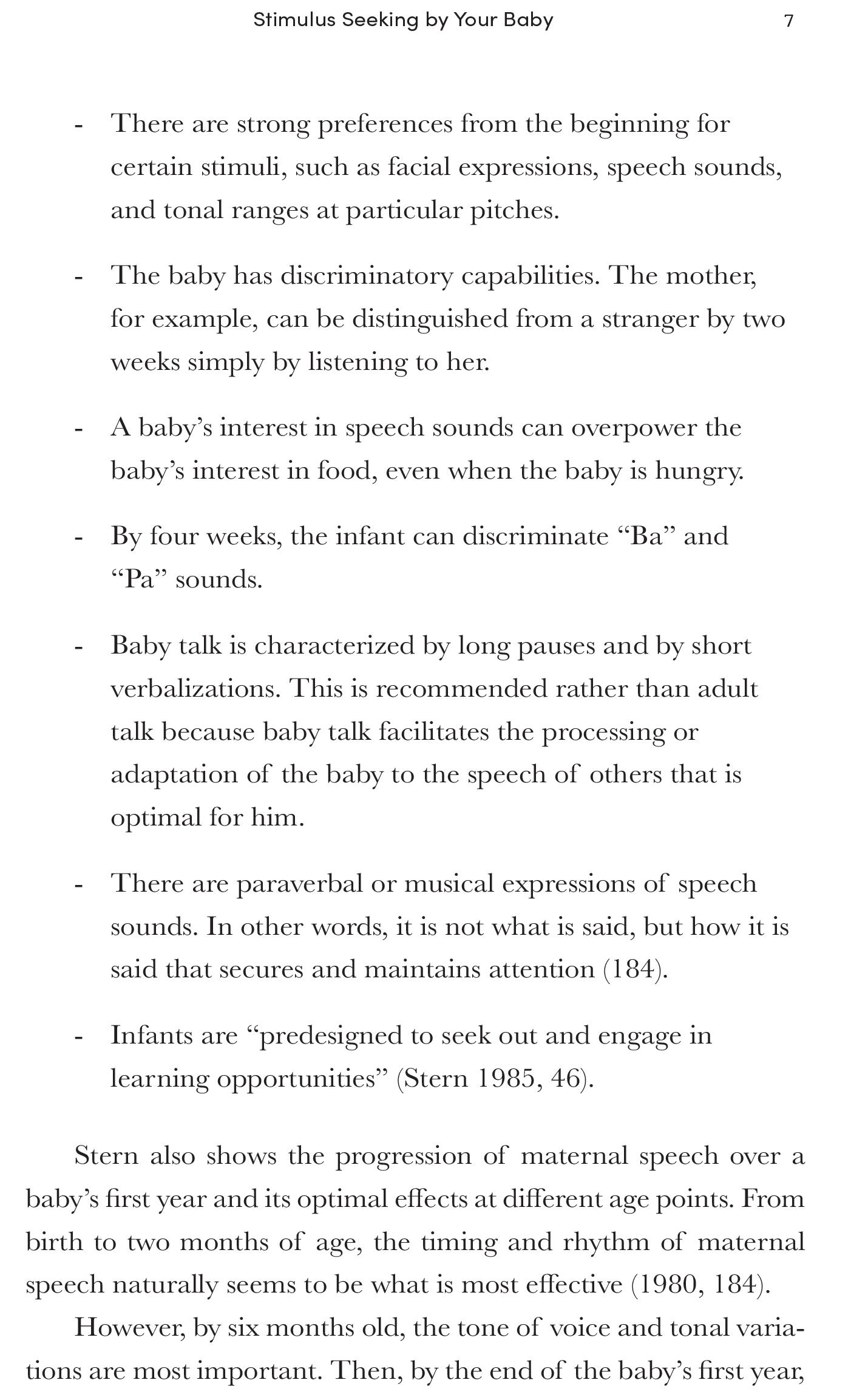 Beispielinhalt (Bild) Playing with Baby