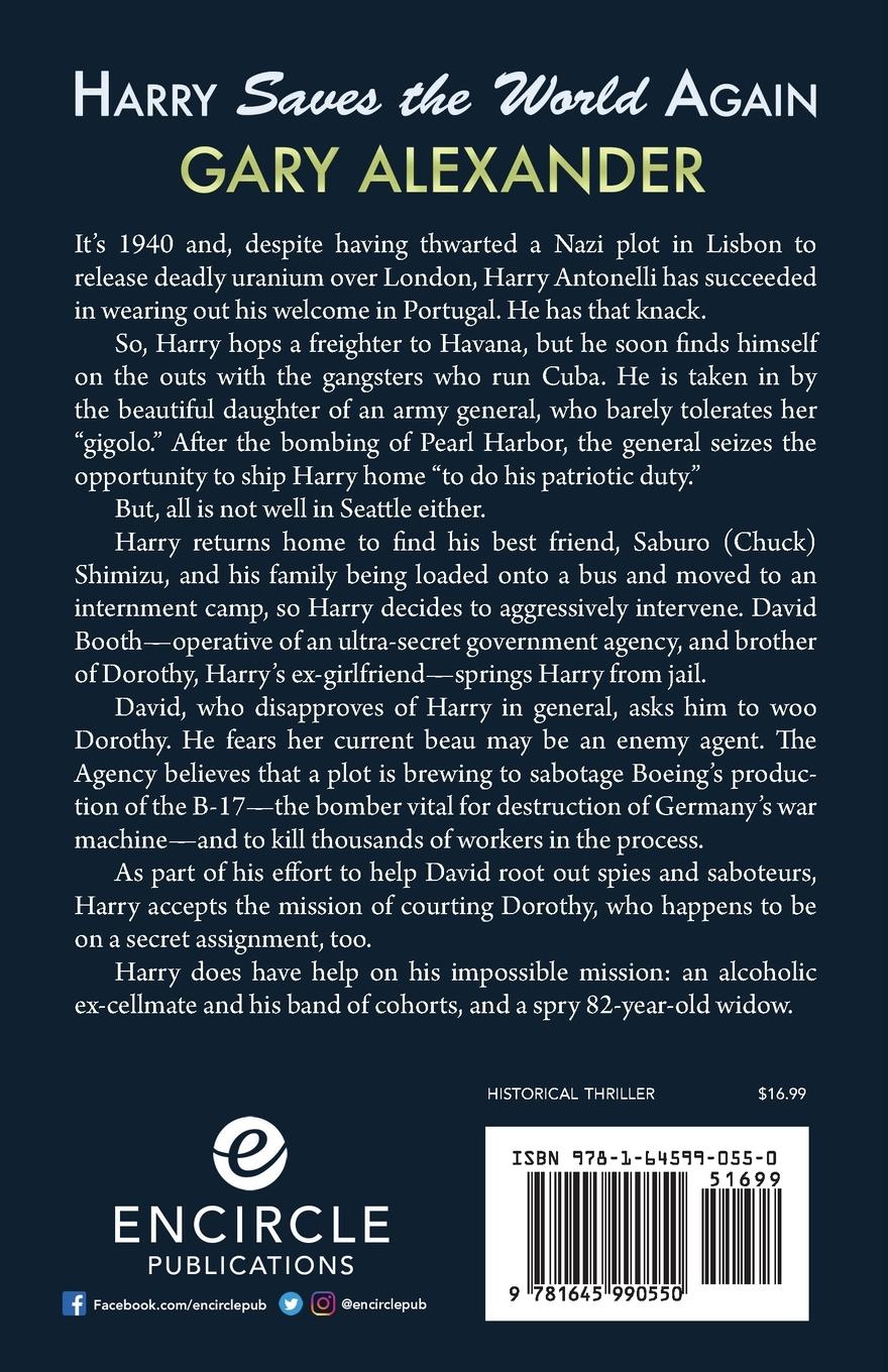 Rückseitencover Harry Saves the World Again