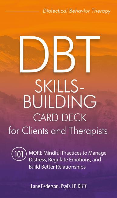 Vorderes Coverbild Dbt Skills-Building Card Deck for Clients and Therapists