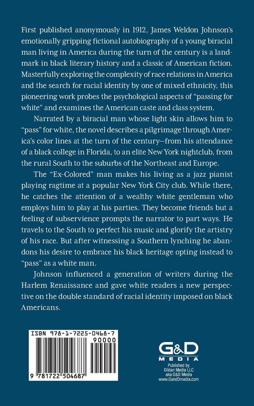 Rückseitencover The Autobiography of an Ex-Colored Man
