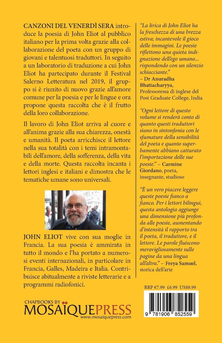 Rückseitencover Canzoni Del Venerdi Sera