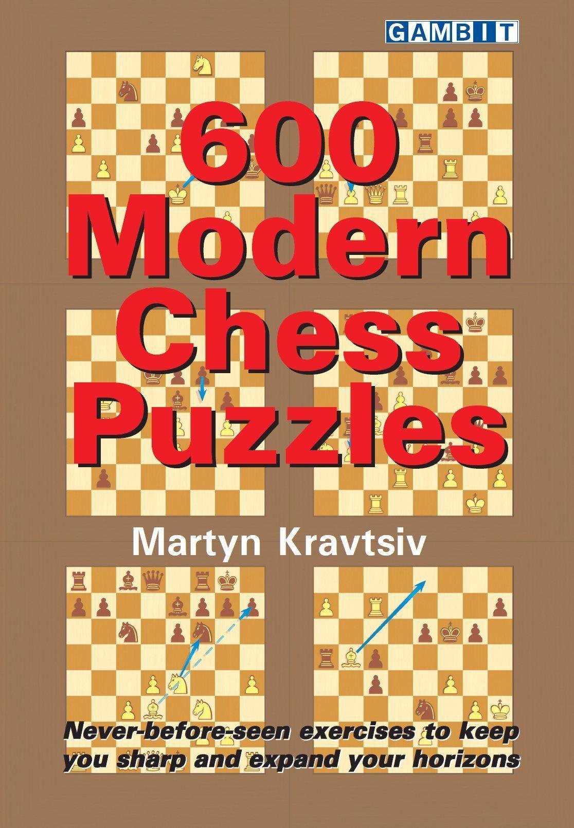 Vorderes Coverbild 600 Modern Chess Puzzles