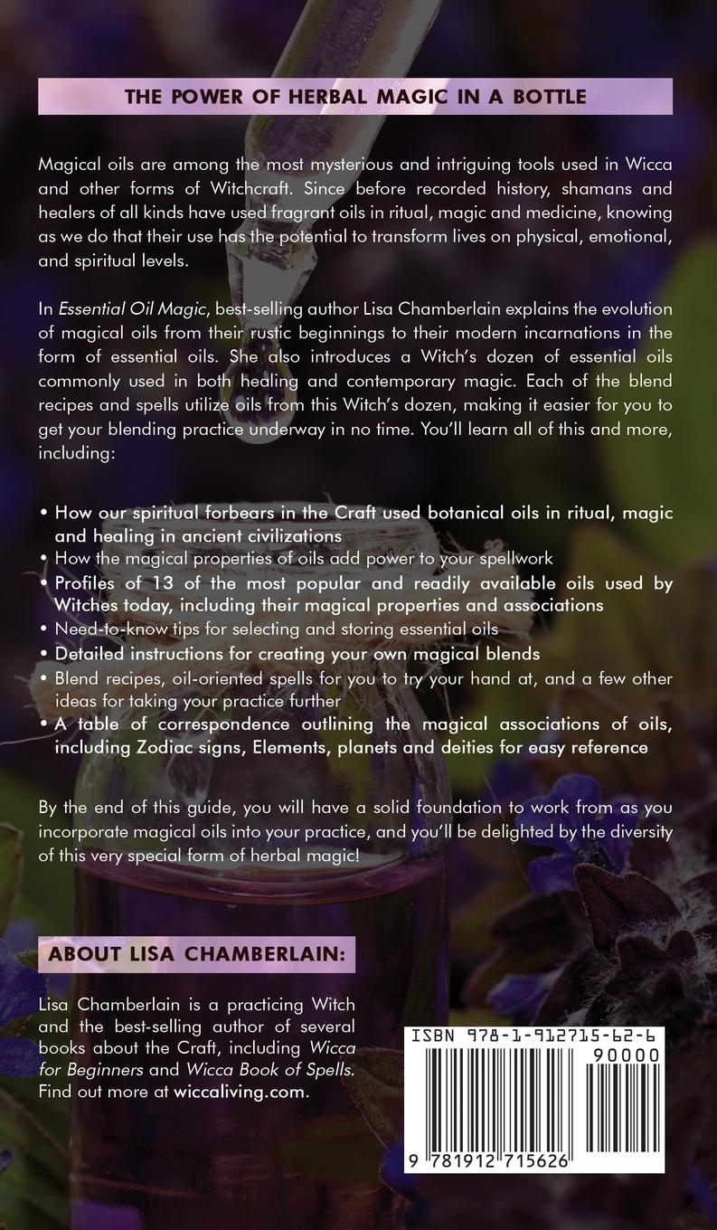 Rückseitencover Wicca Essential Oils Magic