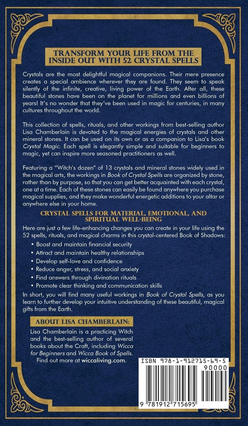 Rückseitencover Wicca Book of Crystal Spells
