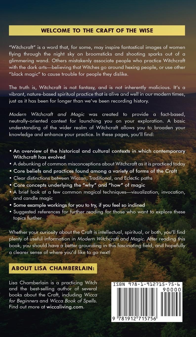 Rückseitencover Modern Witchcraft and Magic for Beginners