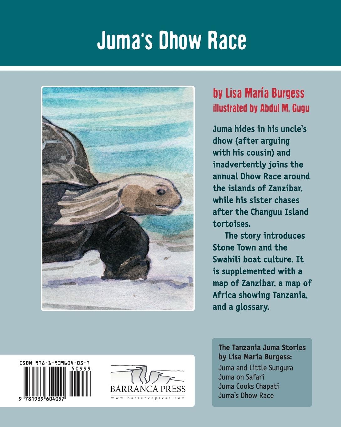 Rückseitencover Juma's Dhow Race