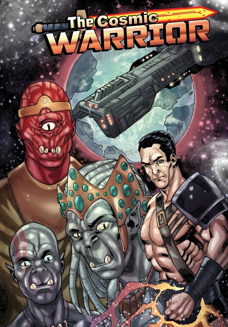 Vorderes Coverbild The Cosmic Warrior Issue #2
