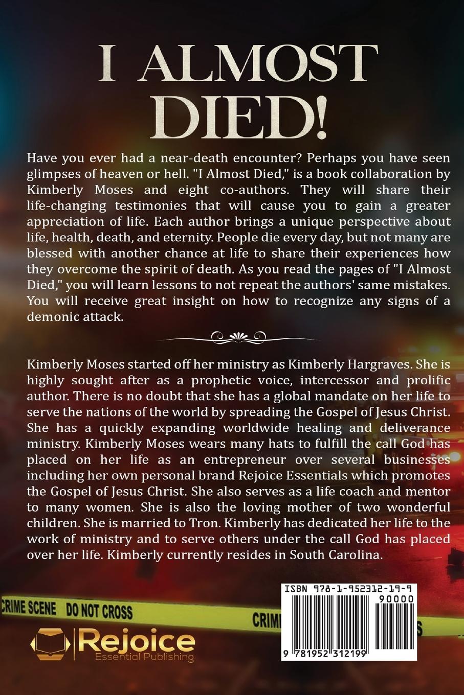 Rückseitencover I Almost Died