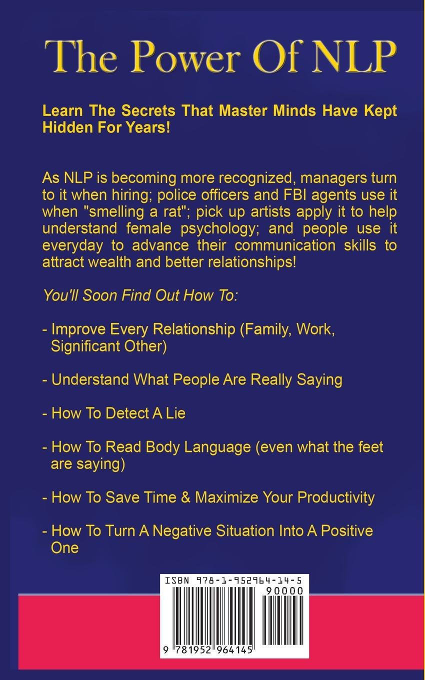 Rückseitencover THE POWER OF NLP