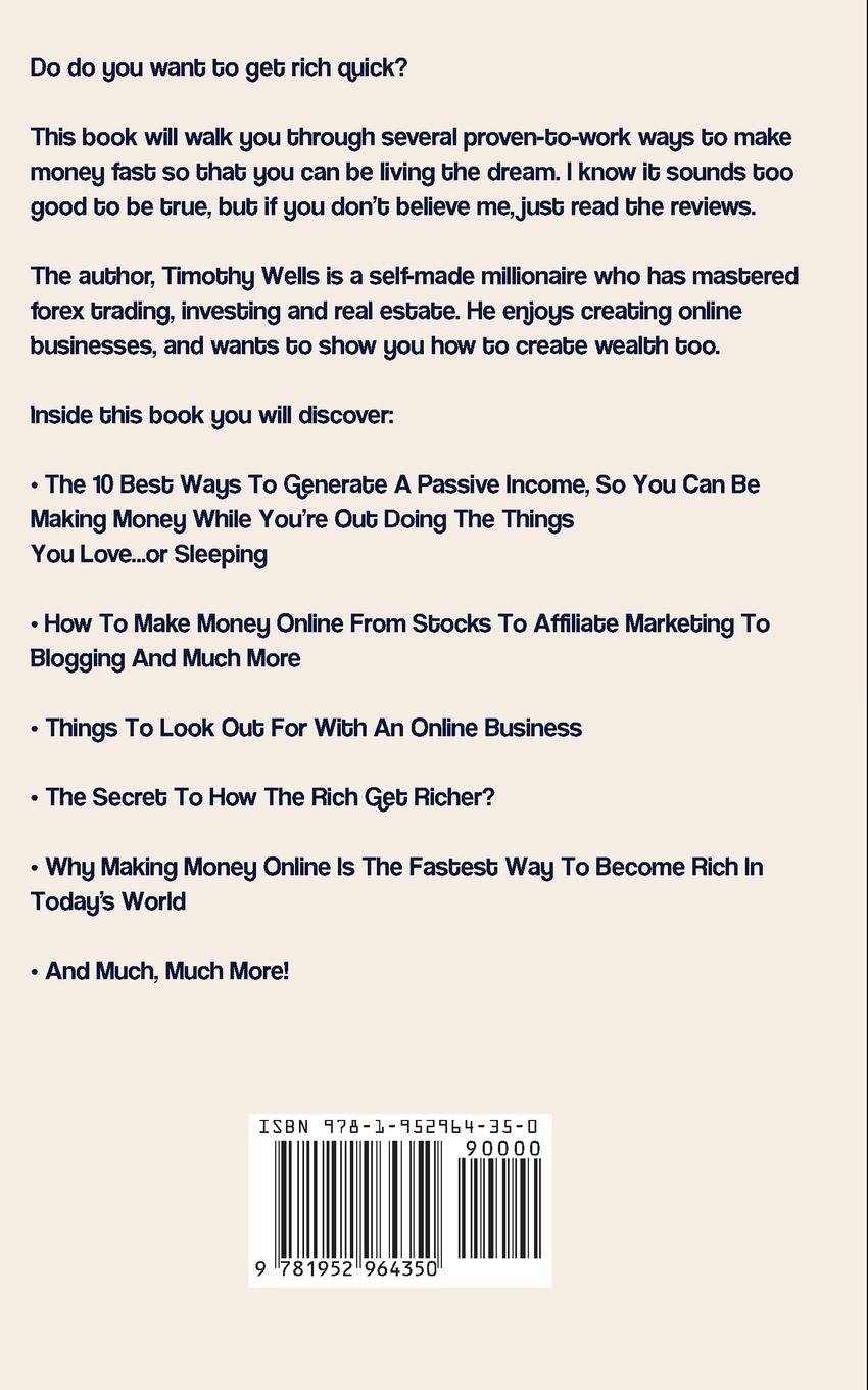 Rückseitencover GET RICH QUICK