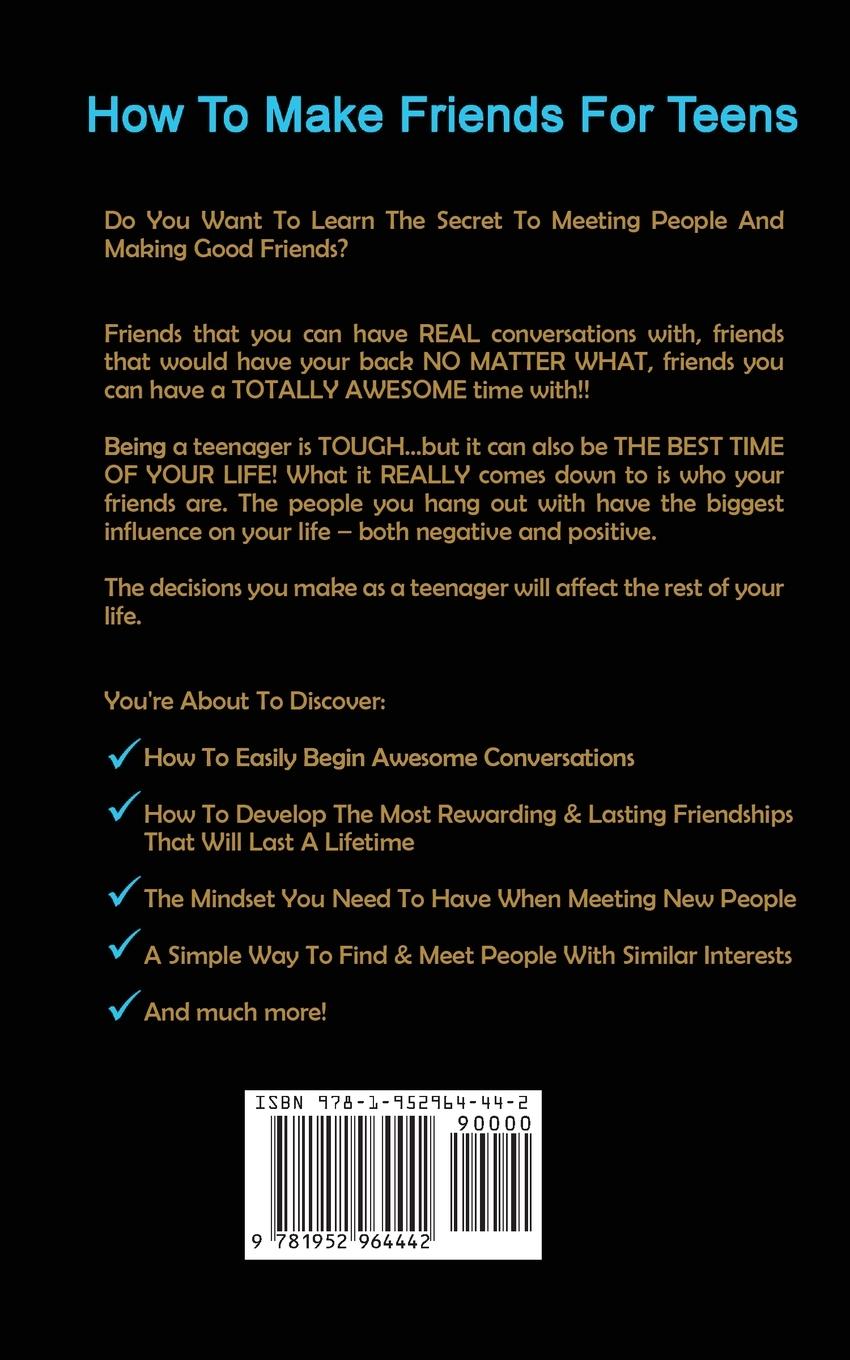 Rückseitencover HOW TO MAKE FRIENDS