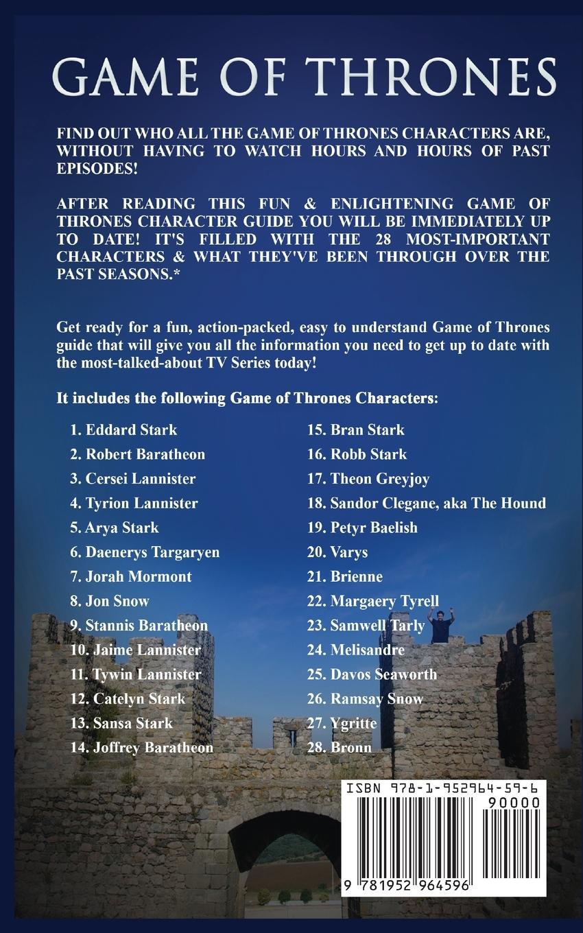 Rückseitencover GAME OF THRONES