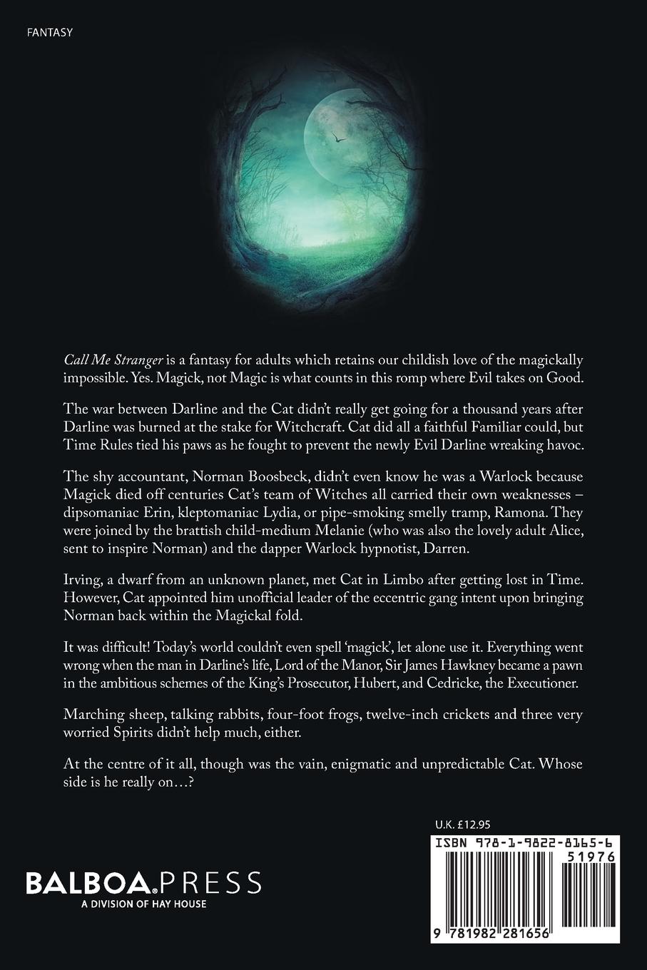 Rückseitencover Call Me Stranger