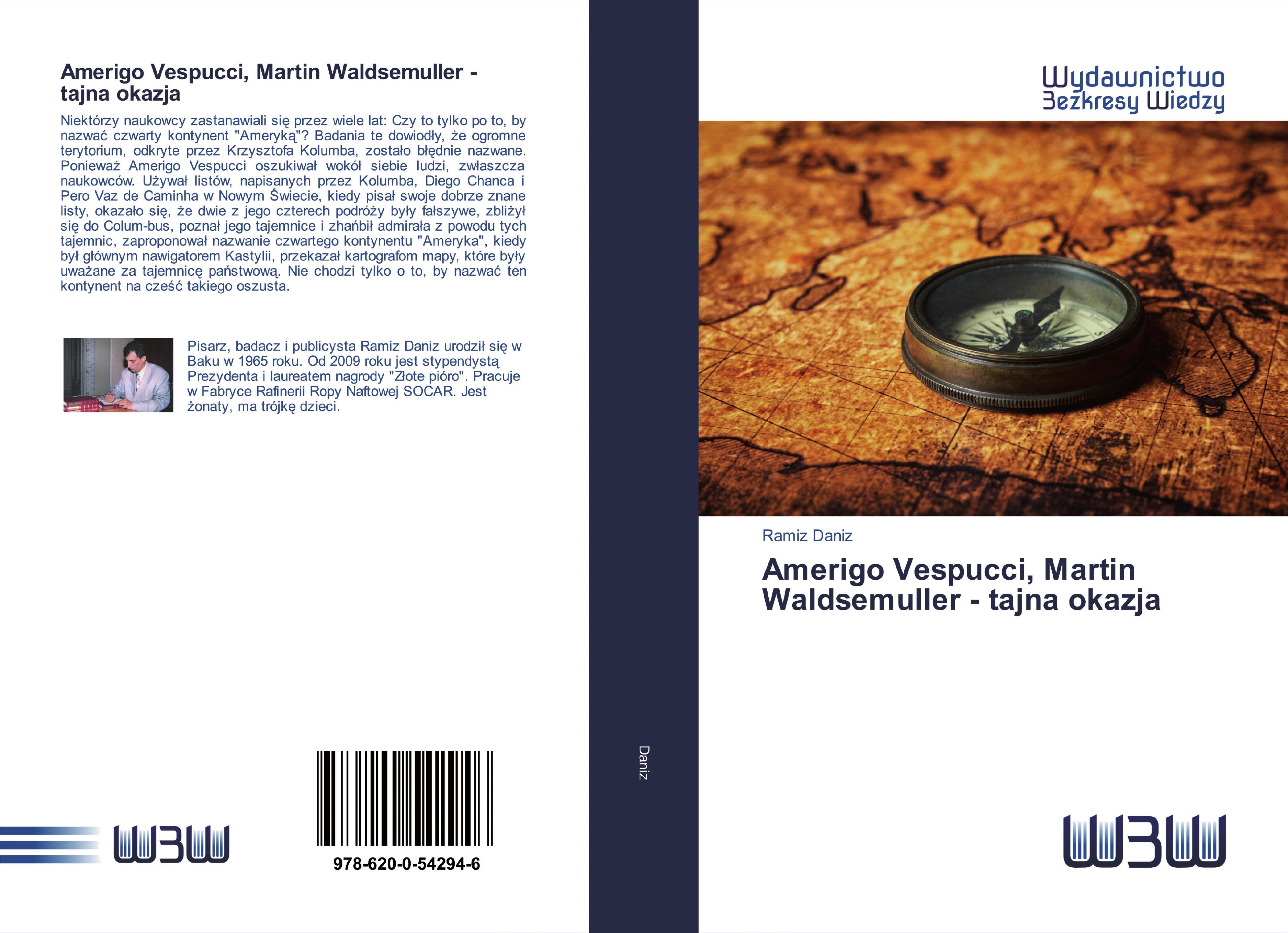 Vorderes Coverbild Amerigo Vespucci, Martin Waldsemuller - tajna okazja