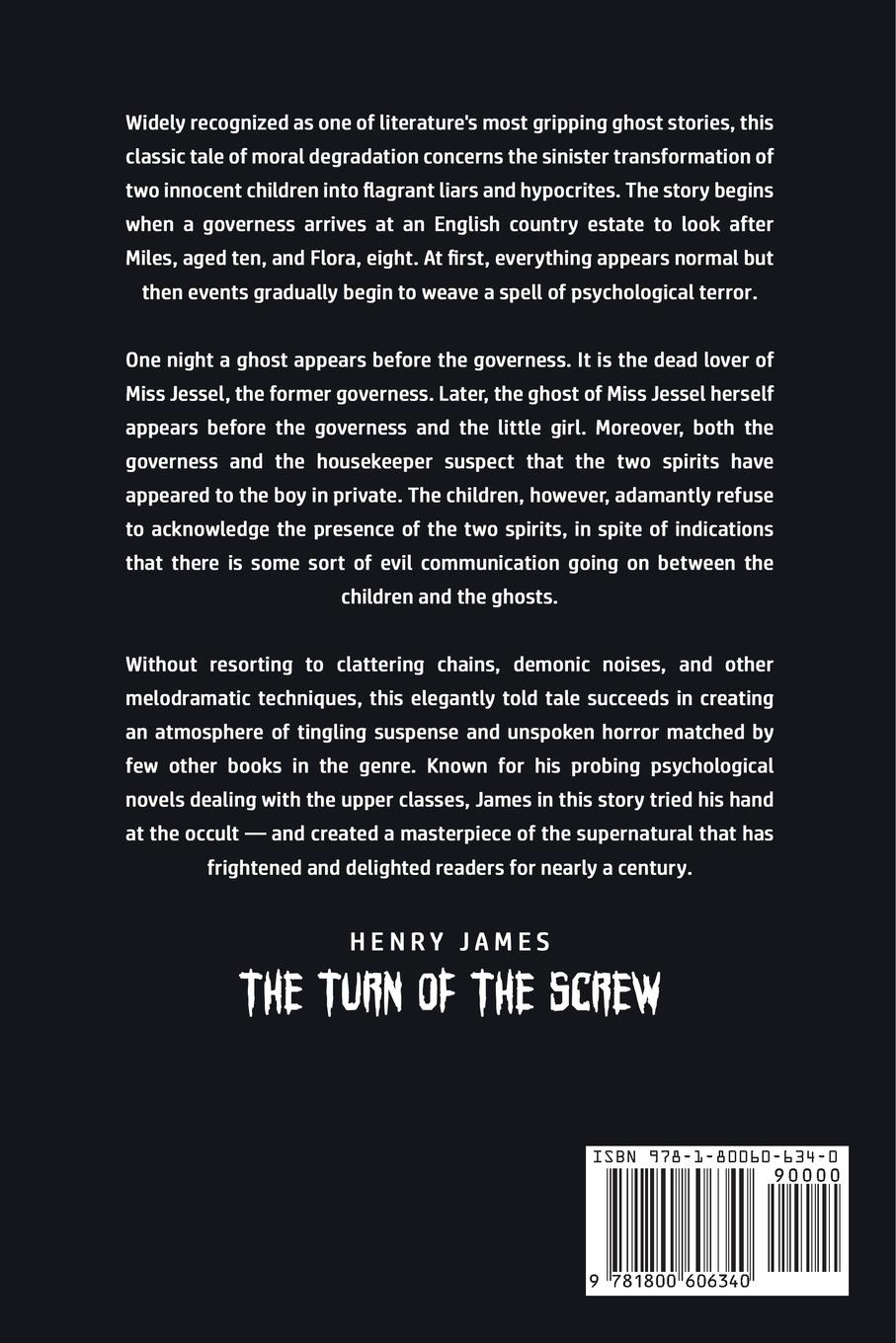 Rückseitencover The Turn of the Screw