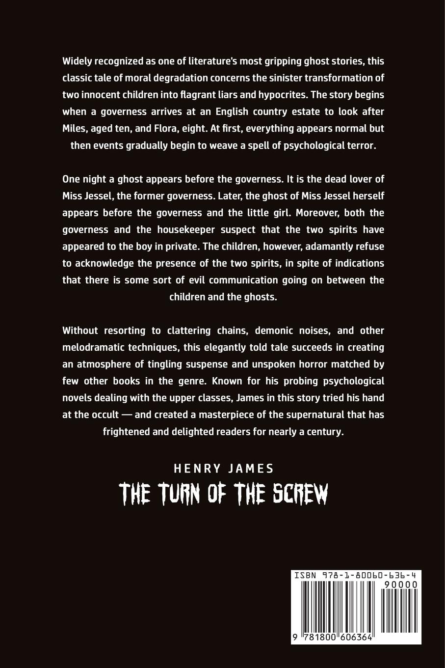 Rückseitencover The Turn of the Screw