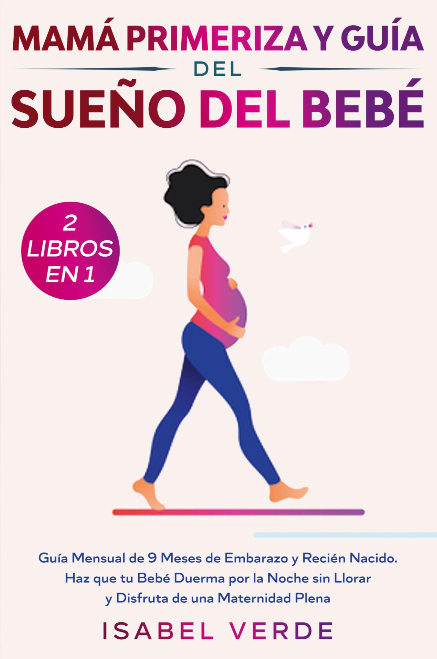 Vorderes Coverbild Mamá primeriza y guía del sueño del bebé- 2 libros en 1