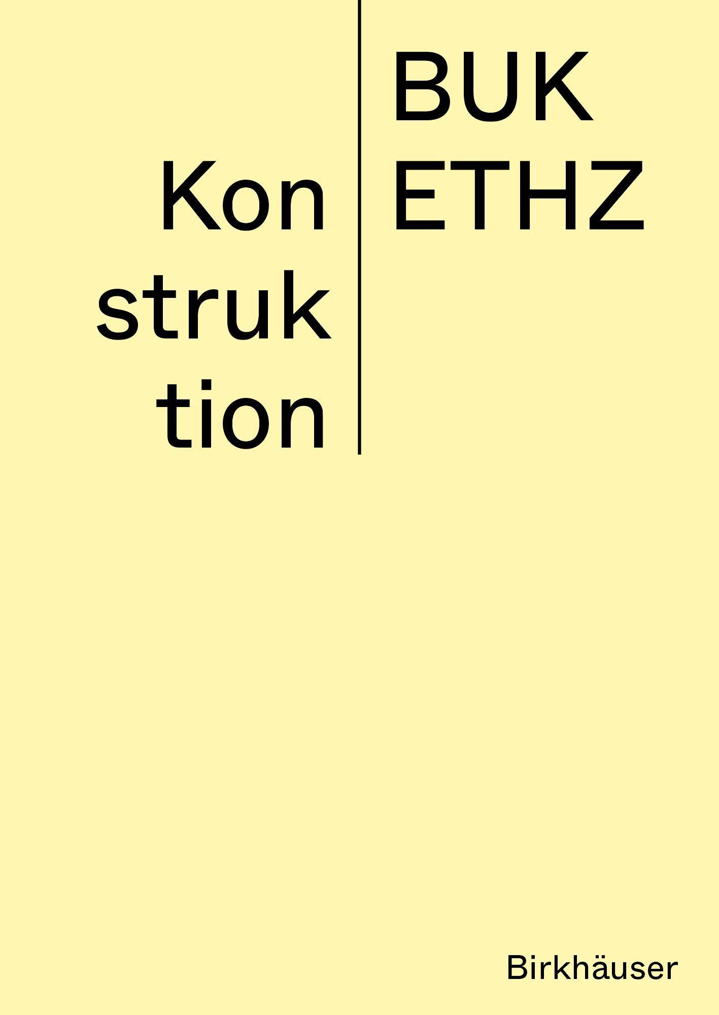 Vorderes Coverbild Konstruktion