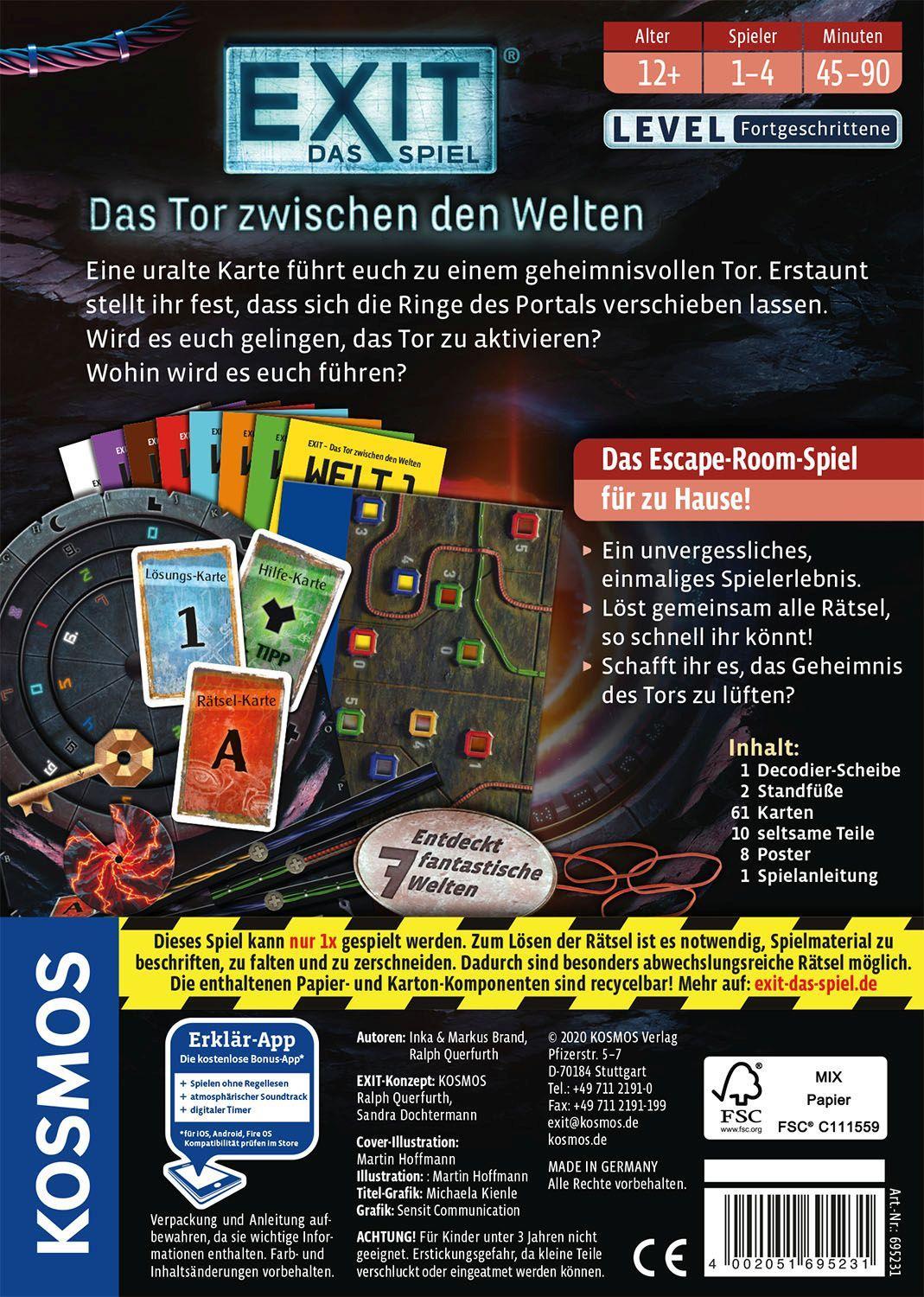 Beispielinhalt (Bild) EXIT® - Das Spiel: Das Tor zwischen den Welten
