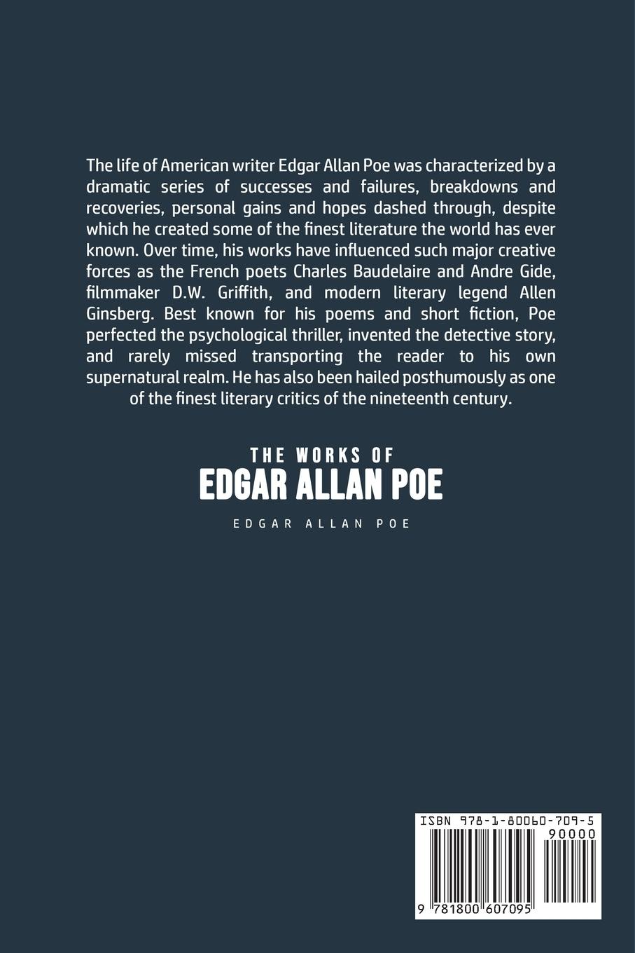 Rückseitencover The Works of Edgar Allan Poe