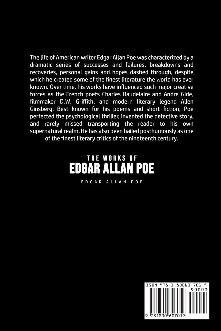 Rückseitencover The Works of Edgar Allan Poe