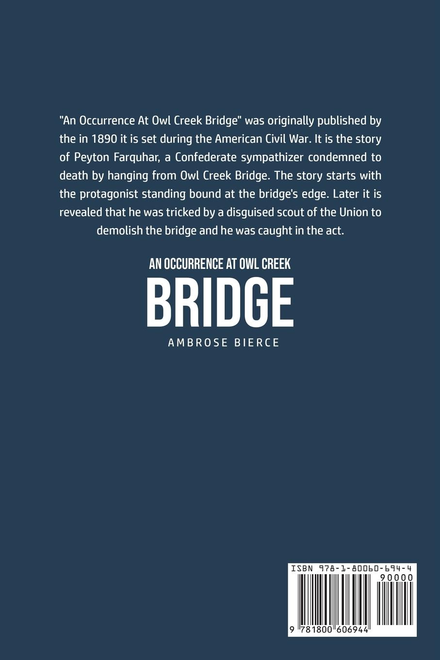 Rückseitencover An Occurrence at Owl Creek Bridge