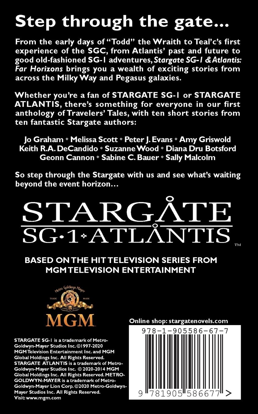 Rückseitencover STARGATE SG-1 & STARGATE ATLANTIS Far Horizons
