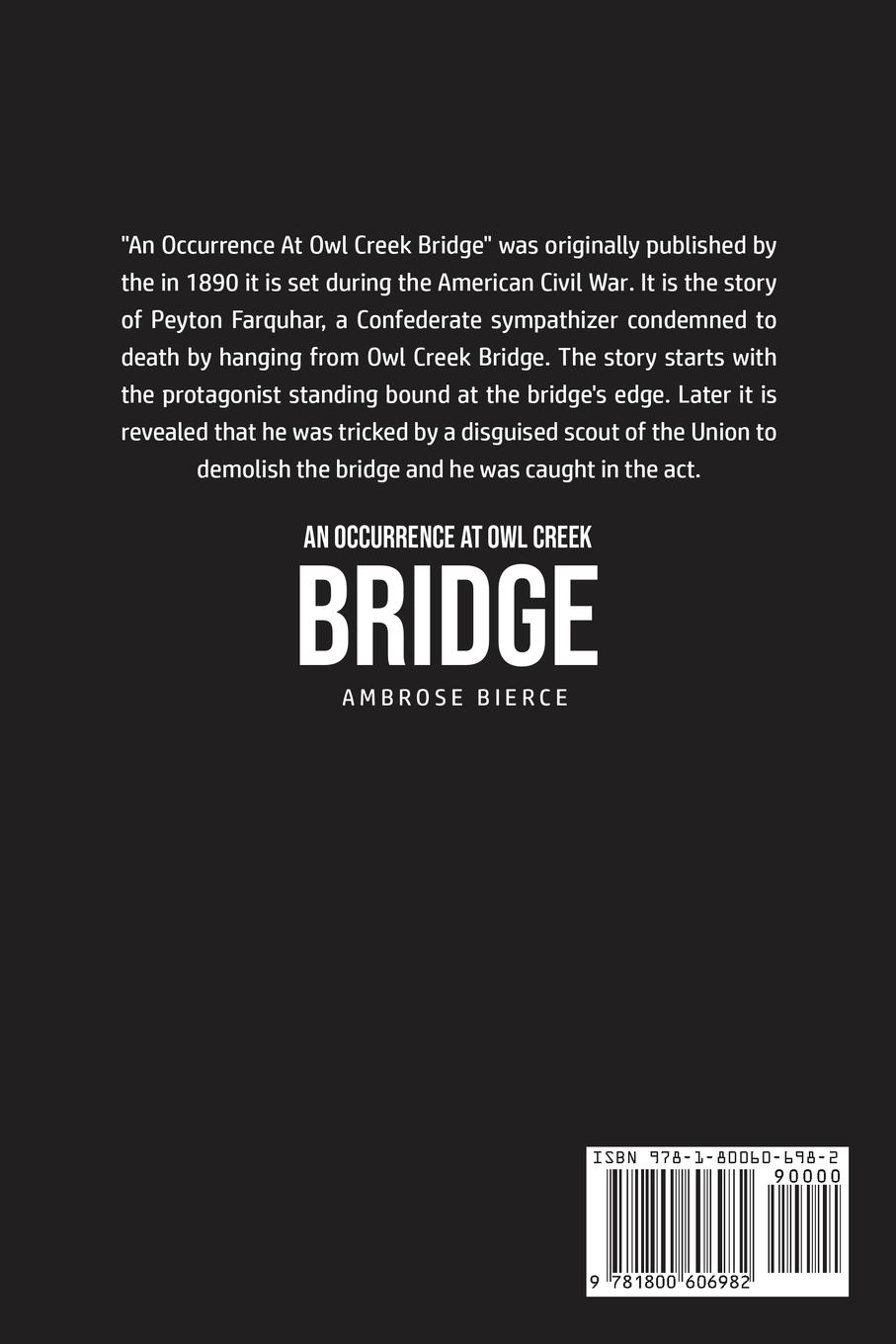 Rückseitencover An Occurrence at Owl Creek Bridge